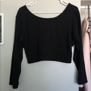 ⚫️ Long sleeve Half Tee